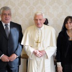 The Chagourys with Pope Benedict XVI The Chagourys with Pope Benedict XVI