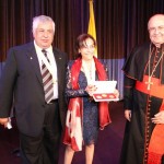 His Eminence Cardinal Leonardo Sandri Gilbert and Rose Chagoury with His Eminence Cardinal Leonardo Sandri