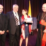 His Eminence Cardinal Leonardo Sandri Gilbert and Rose Chagoury with His Eminence Cardinal Leonardo Sandri