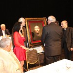 Presentation of The Savior painting by Artist Micha Presentation of The Savior painting by Artist Micha