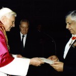 Chagoury with Pope Benedict XVI Chagoury with Pope Benedict XVI