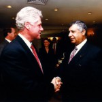 Chagoury with President Bill Clinton Chagoury with President Bill Clinton